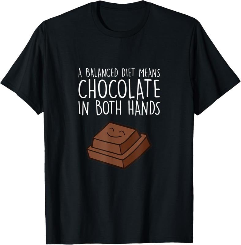 100% Cotton Chocolate Lover Quote Humor Chocolate Milk Chocolate Bars T-Shirt Hoodie, Sweatshirt | WearSparks.com