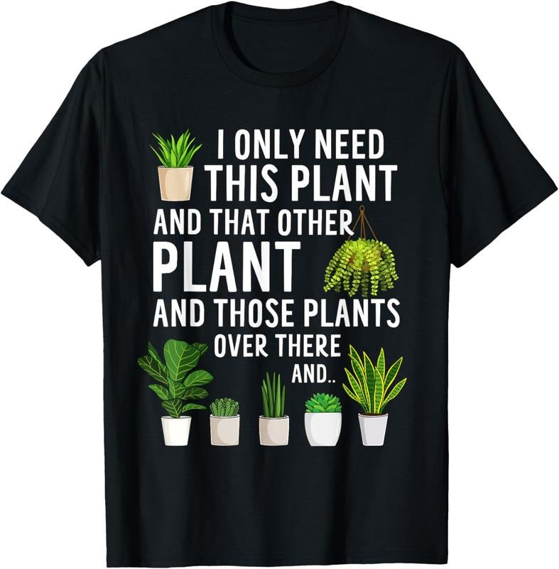 100% Cotton Potted Plants Lover Houseplants Gardener Funny Gardening T-Shirt Hoodie, Sweatshirt | WearSparks.com