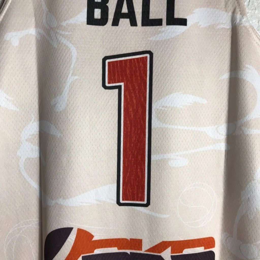 #1 ball slam hawks jersey white Style 3