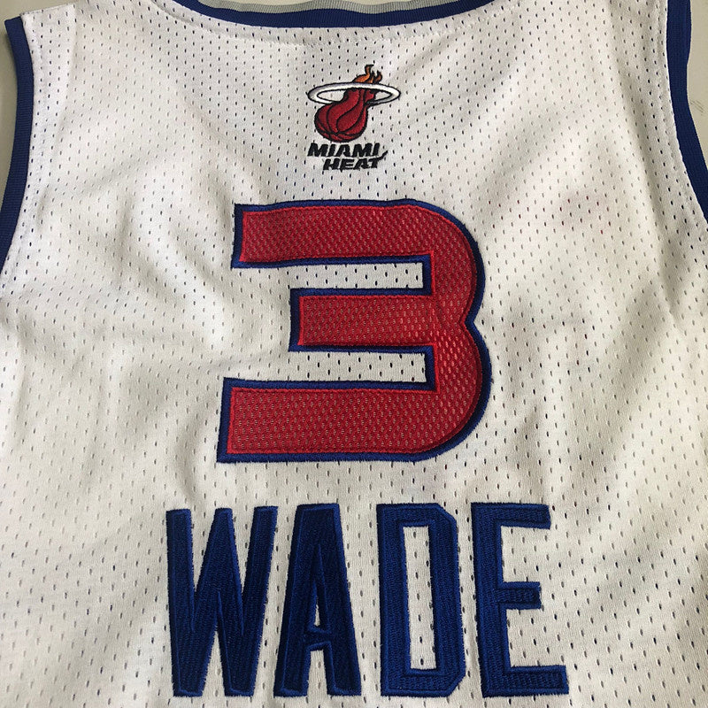 #3 Wade 2006 All stars game authentic jersey (XS-XXL) Style 3