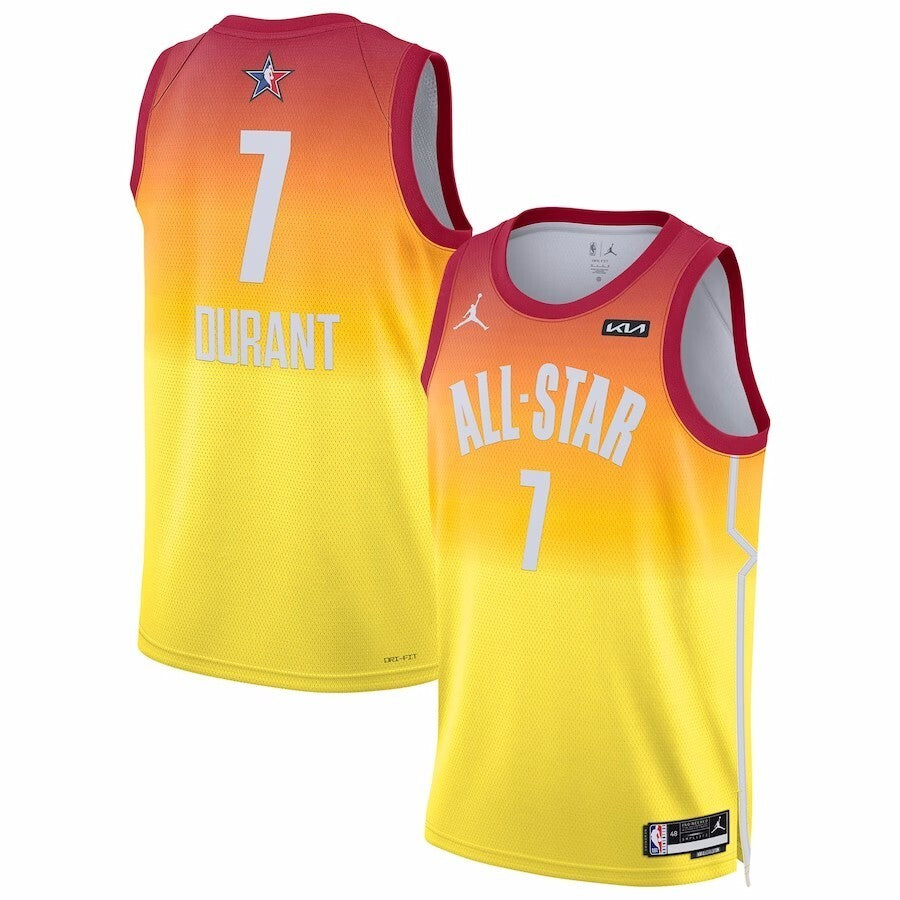 #7 Kevin Durant 2023 NBA All-Star Game Swingman Jersey - Orange