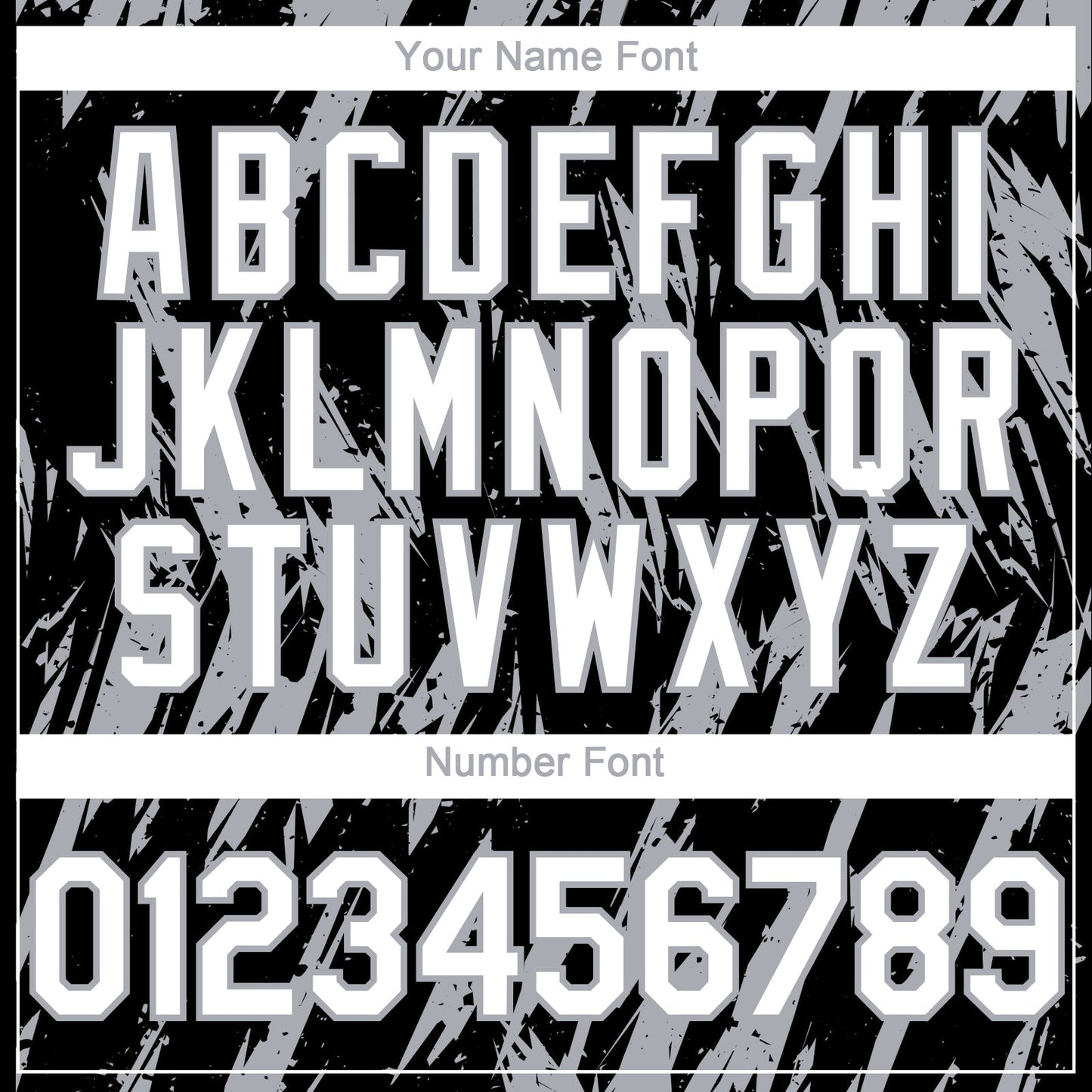 Custom Black White-Gray Splatter Torn Sharp Brush Stroke Authentic Baseball Jersey