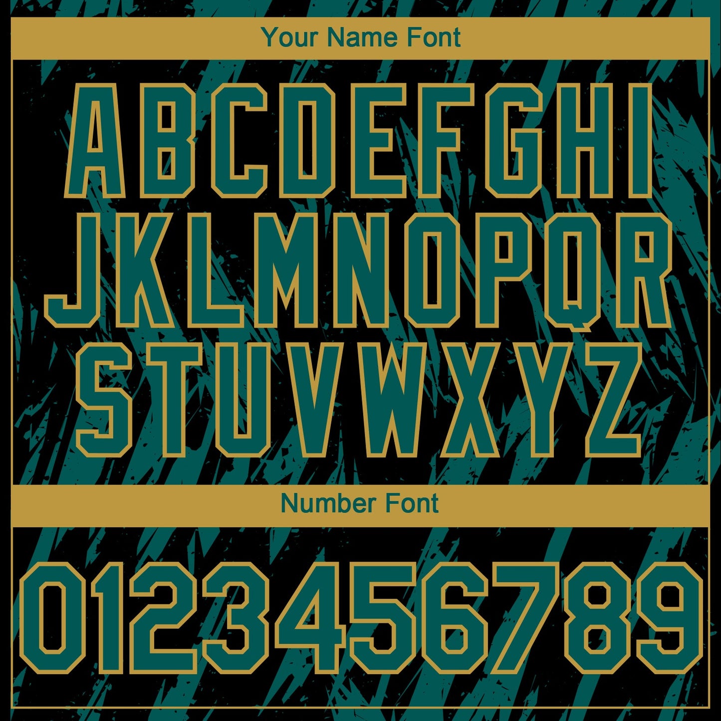 Custom Black Midnight Green-Old Gold Splatter Torn Sharp Brush Stroke Authentic Baseball Jersey