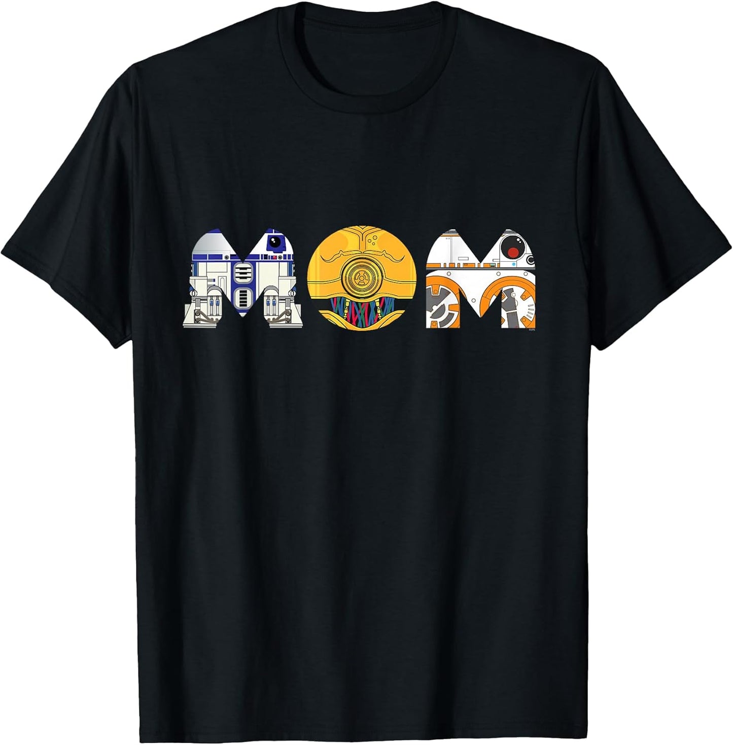 Droids R2-D2 C-3PO BB-8 Mom Mother’s Day Birthday T-Shirt