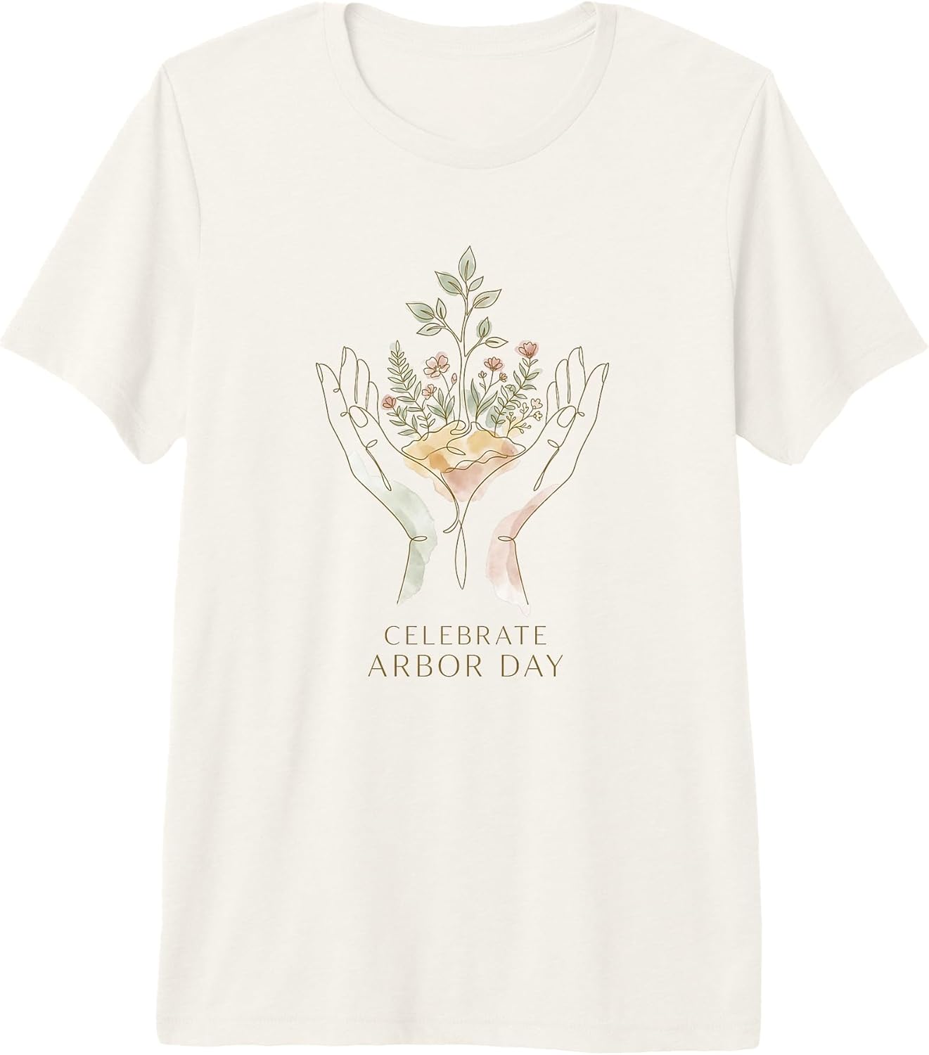 Arbor Day 2026 Minimalist Boho Floral Nature Ts