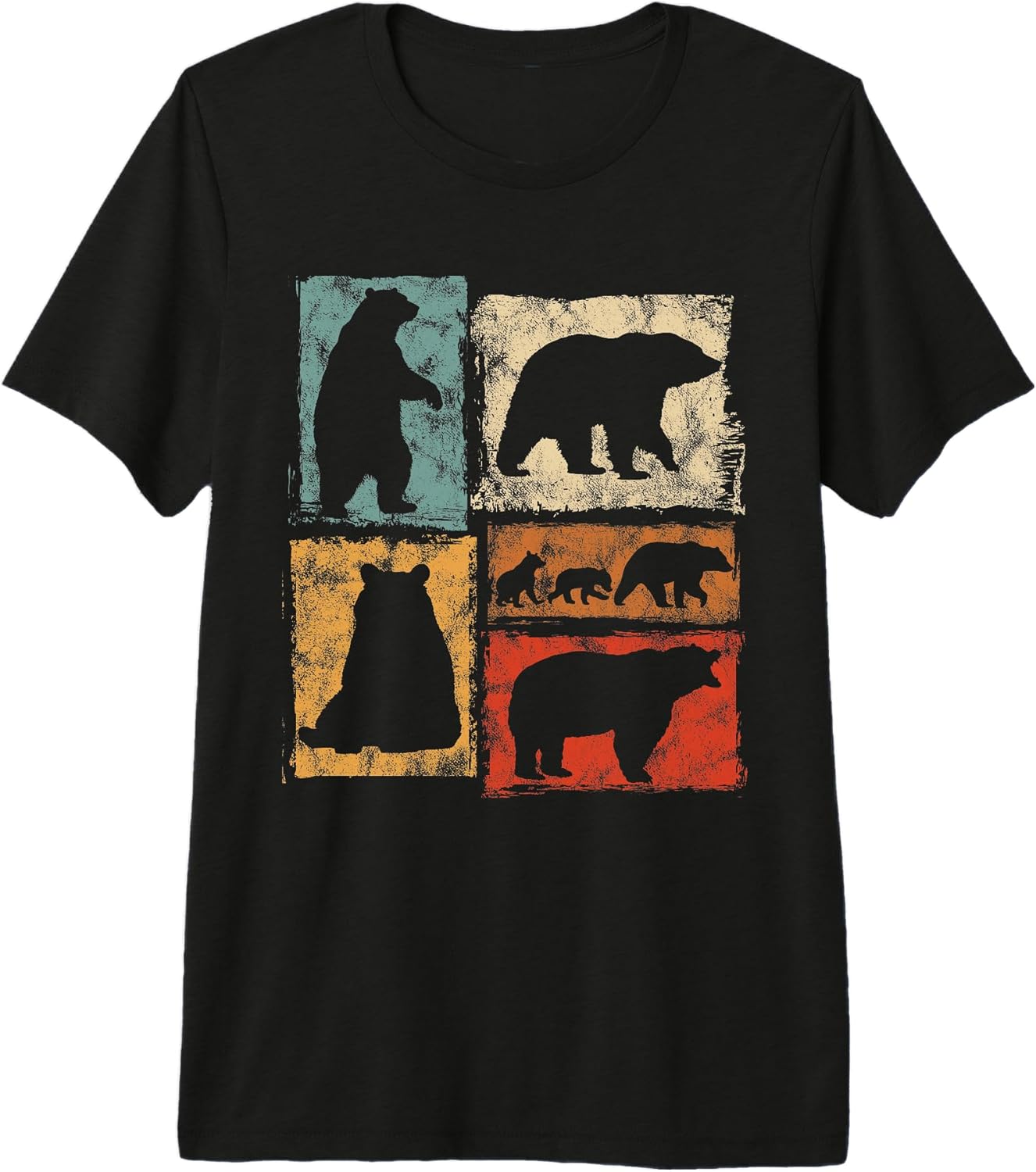 Vintage Funny Bear Designs for Men Women Kids