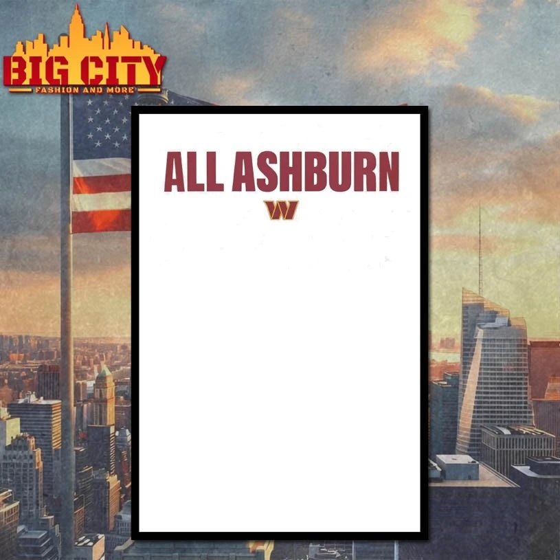All Ashburn Washington Commanders logo Shirt