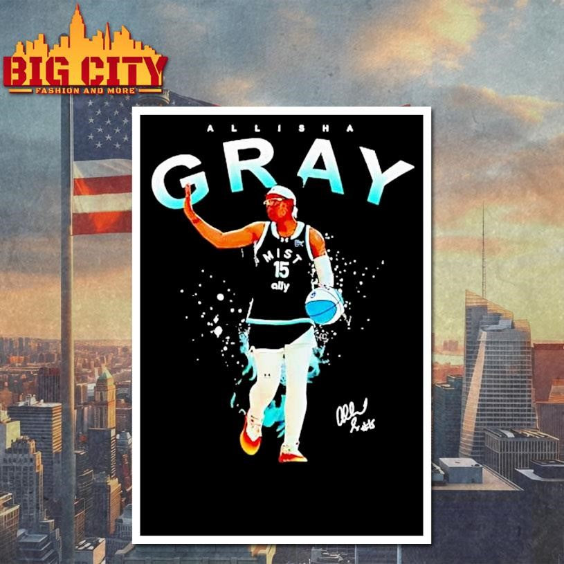 Allisha Gray Unrivaled Basketball Signature Shirt