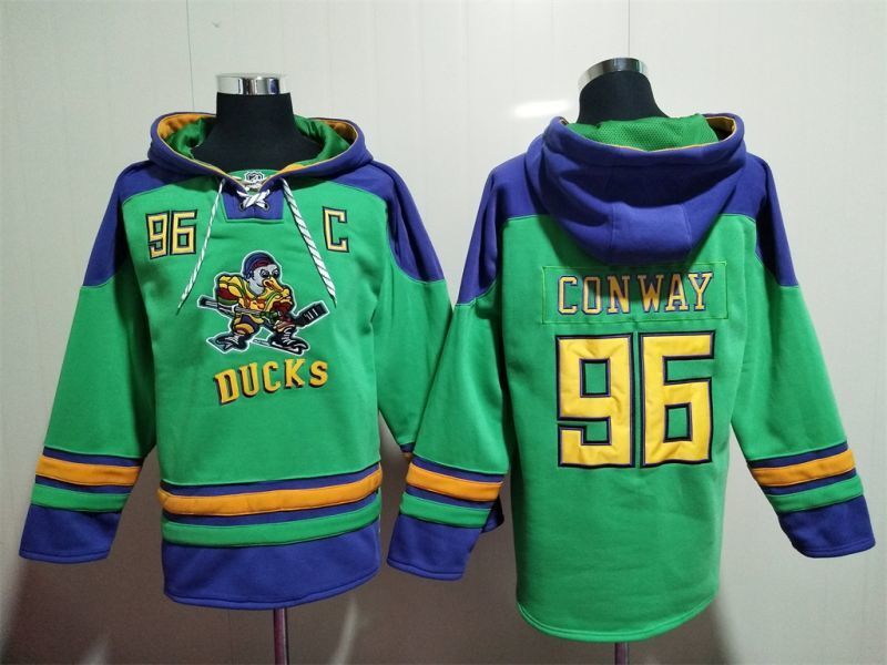 Anaheim Ducks #96 Charlie Conway Ducks Style 2