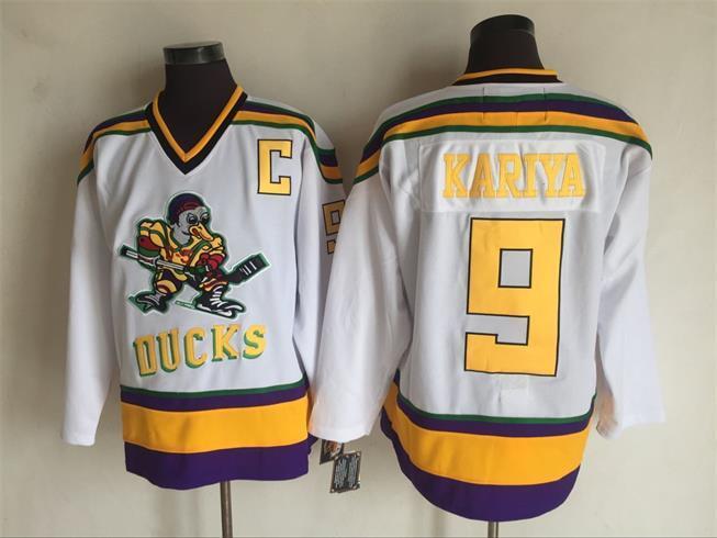 Anaheim Ducks #9 Paul Kariya Style 2