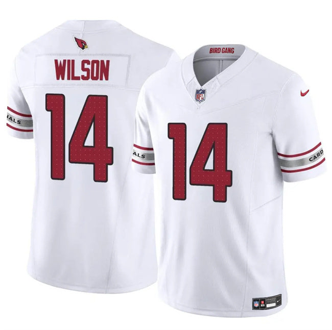 Arizona Cardinals #14 Michael Wilson White 2025 F.U.S.E. Vapor Untouchable