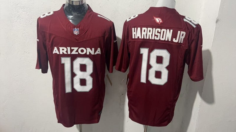 Arizona Cardinals #18 Marvin Harrison Jr Style 3