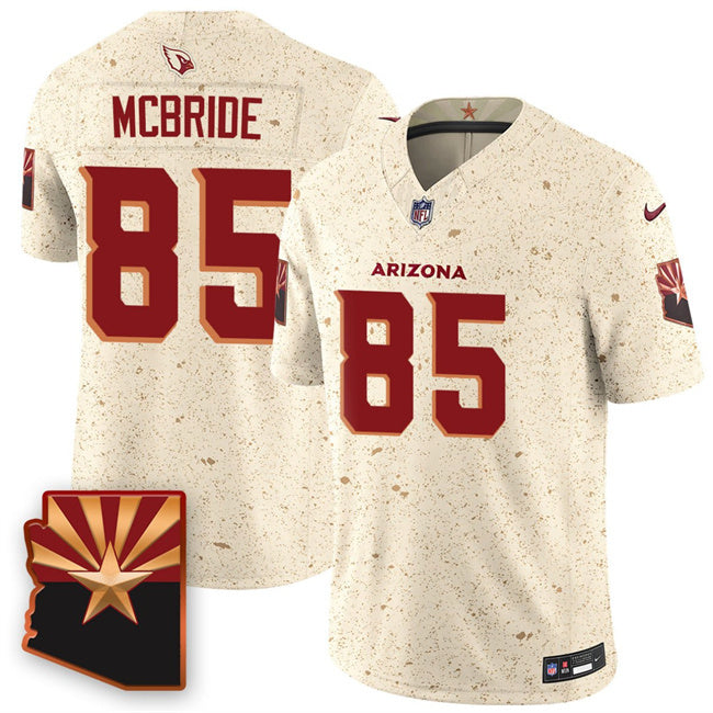 Arizona Cardinals #85 Trey McBride 2025 F.U.S.E. “Rivalries” Vapor Untouchable Limited