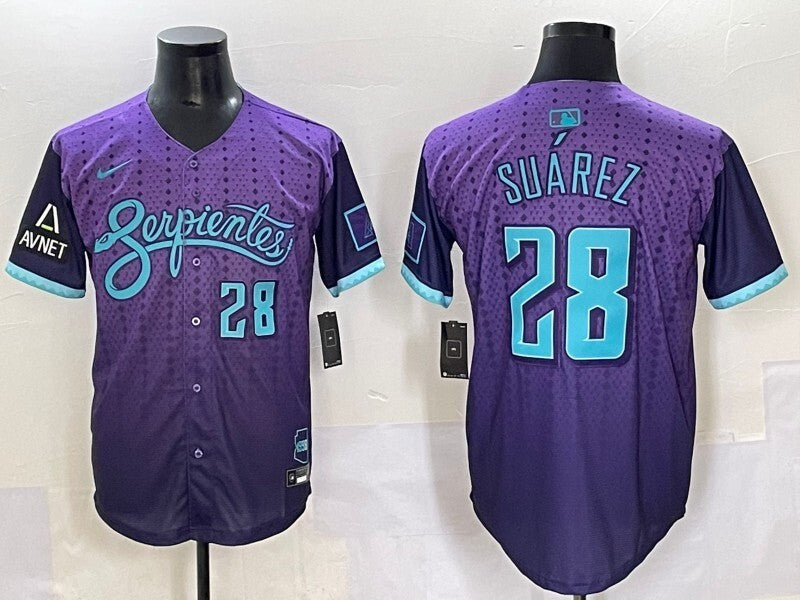 Arizona Diamondbacks #18 Suarez Collaboration Style 1