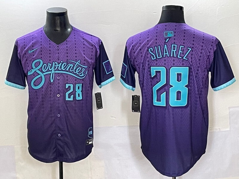 Arizona Diamondbacks #18 Suarez Collaboration Style 2