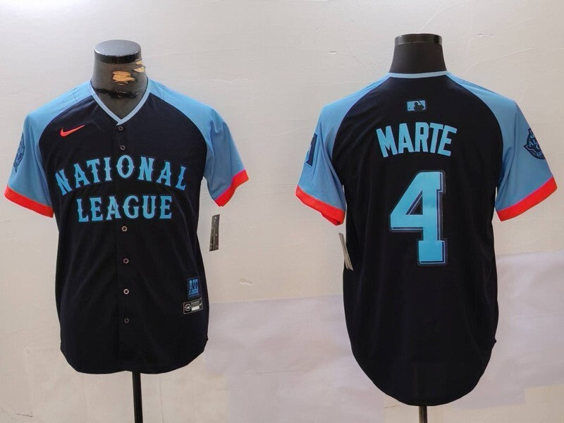 Arizona Diamondbacks #4 Ketel Marte Diamondbacks 24 All-Star Style 4