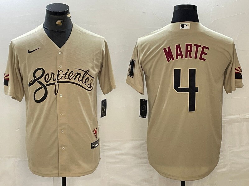 Arizona Diamondbacks #4 Ketel Marte Fan Edition Style 5