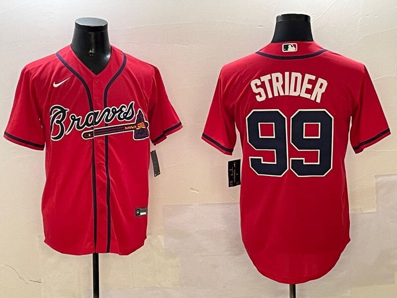 Atlanta Braves #99 Spencer Strider Warriors Fan Edition