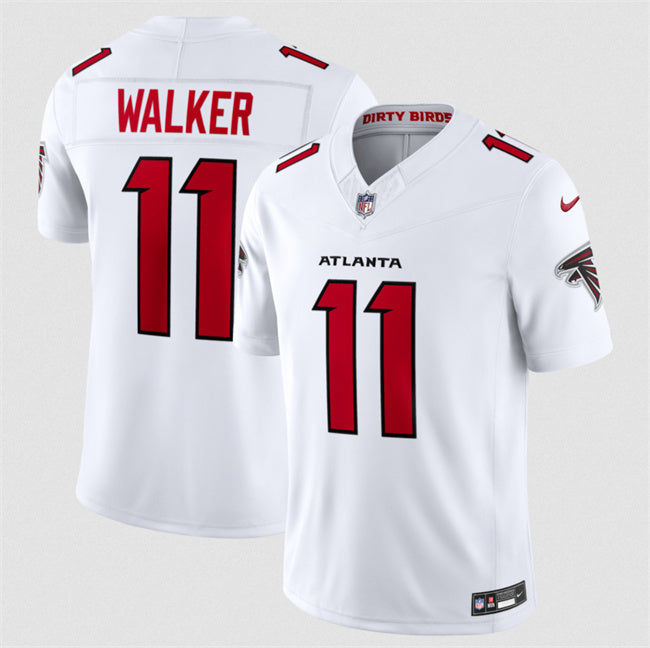 Atlanta Falcons #11 Jalon Walker White 2026 New F.U.S.E. Vapor Untouchable Limited