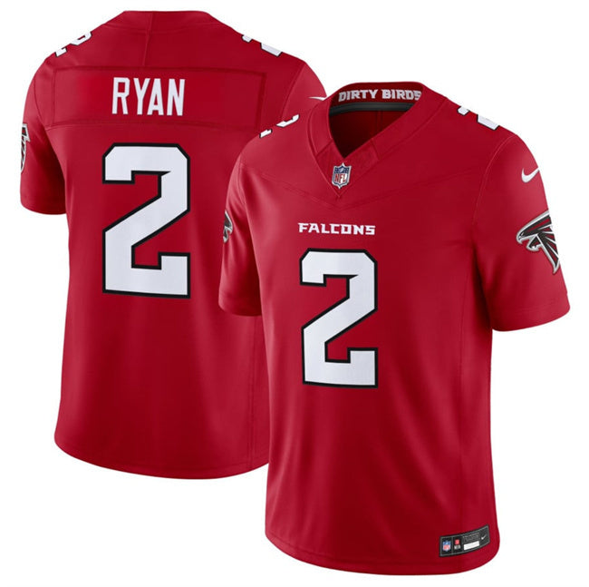 Atlanta Falcons #2 Matt Ryan Red 2026 New F.U.S.E. Vapor Untouchable Limited