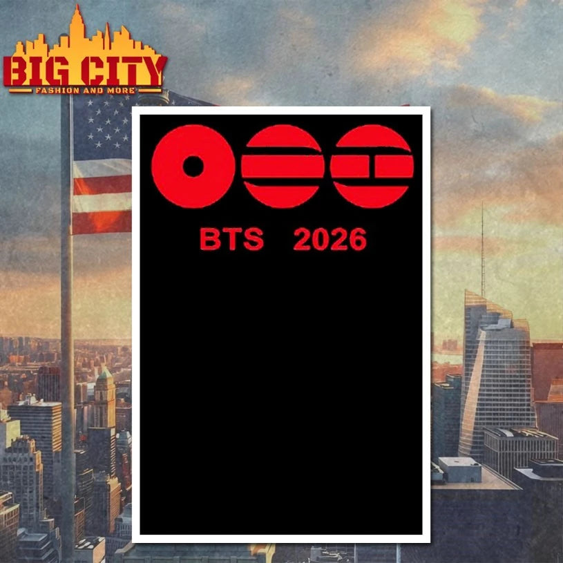 BTS 2026 comeback logo shirt