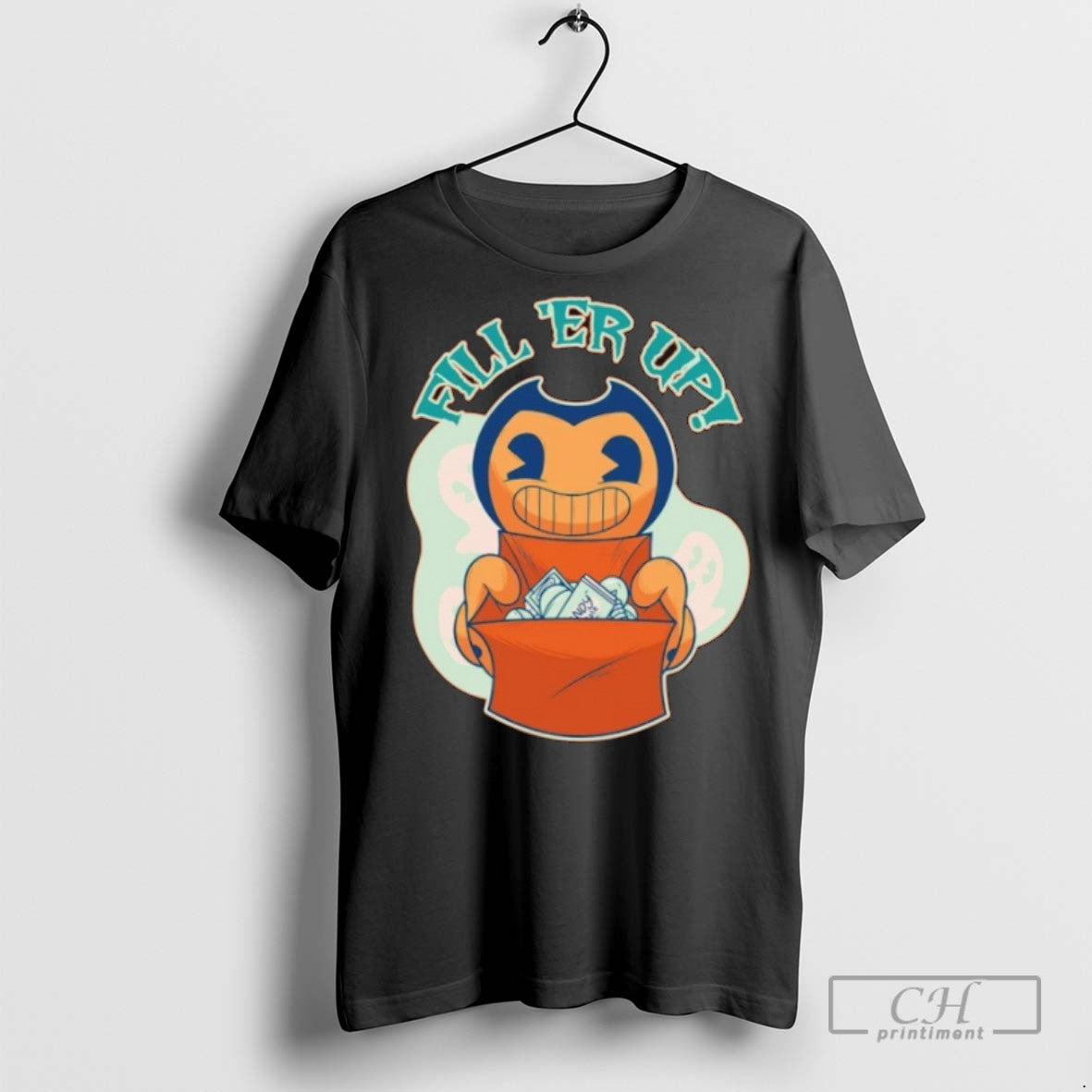 Bendy Fill Er Up Halloween T Shirts