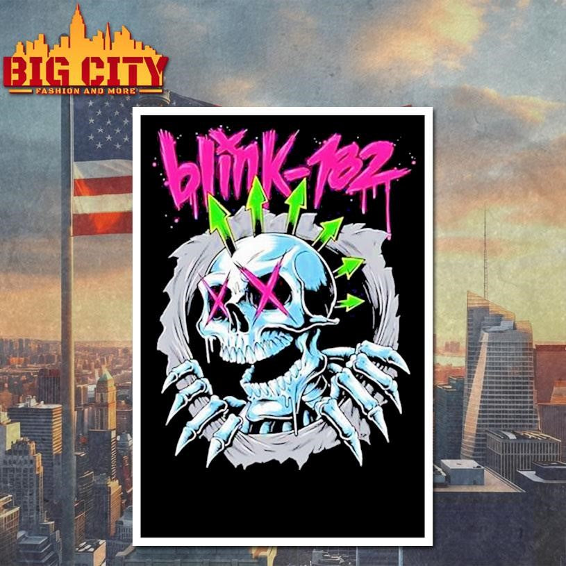 Blink 182 Skull Shirt