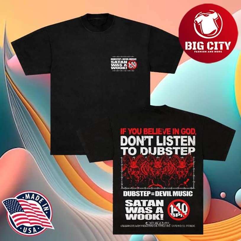Bootlegger Dubstep Devil Music Two Sided Shirt