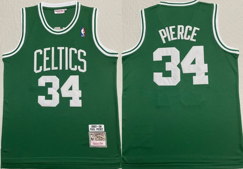 Boston Celtics #34 Paul Pierce Celtics 34 # 2007-08 Classic Retro Jersey