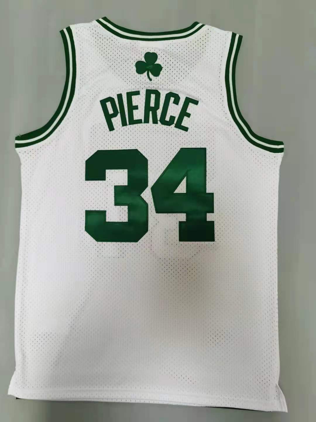 Boston Celtics #34 Paul Pierce Celtics 34# Retro - White Style 1