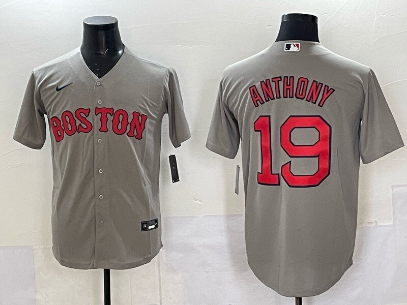 Boston Red Sox #19 Roman Anthony Red Sox Adult Style 1