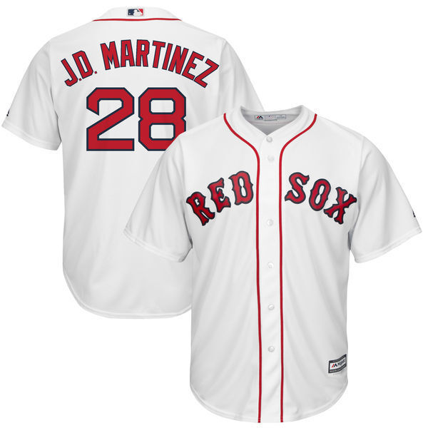 Boston Red Sox #28 J. D. Martinez Style 1