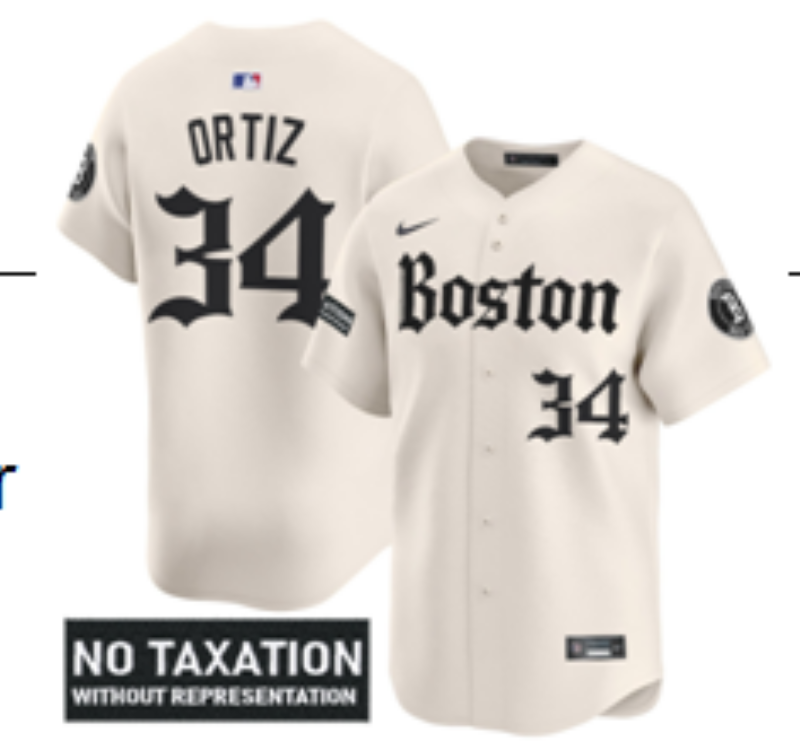 Boston Red Sox #34 David Ortiz Red Sox 5 Collaboration 2