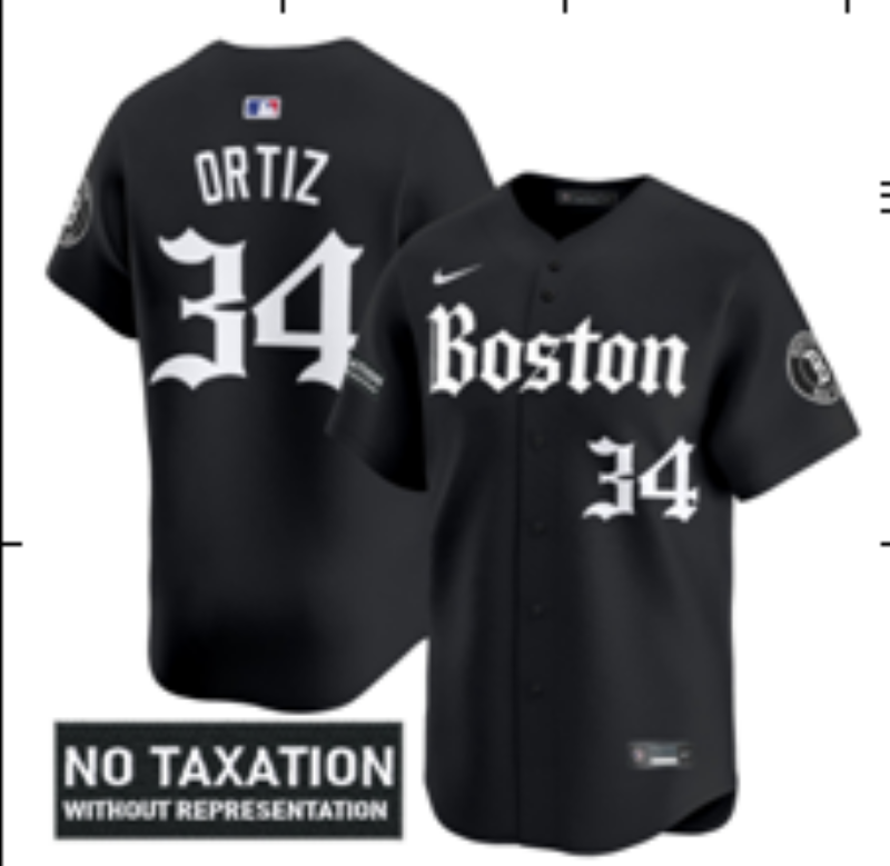 Boston Red Sox #34 David Ortiz Red Sox 5 Collaboration Style 5