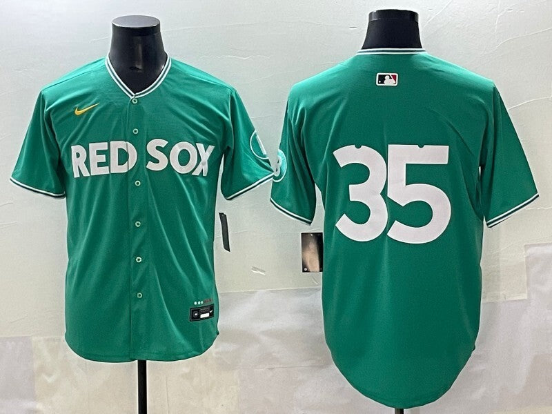 Boston Red Sox #35 Red Sox Collaboration Style 3