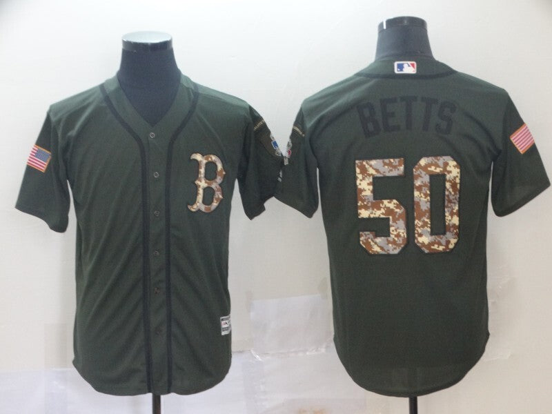 Boston Red Sox #50 Mookie Betts Style 1