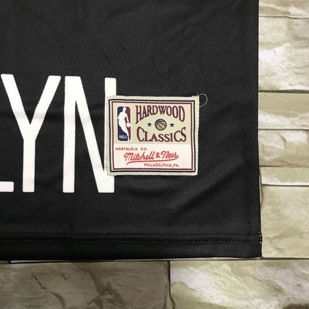 Brooklyn Nets Nets mitchell&ness Classic Jersey Style 2