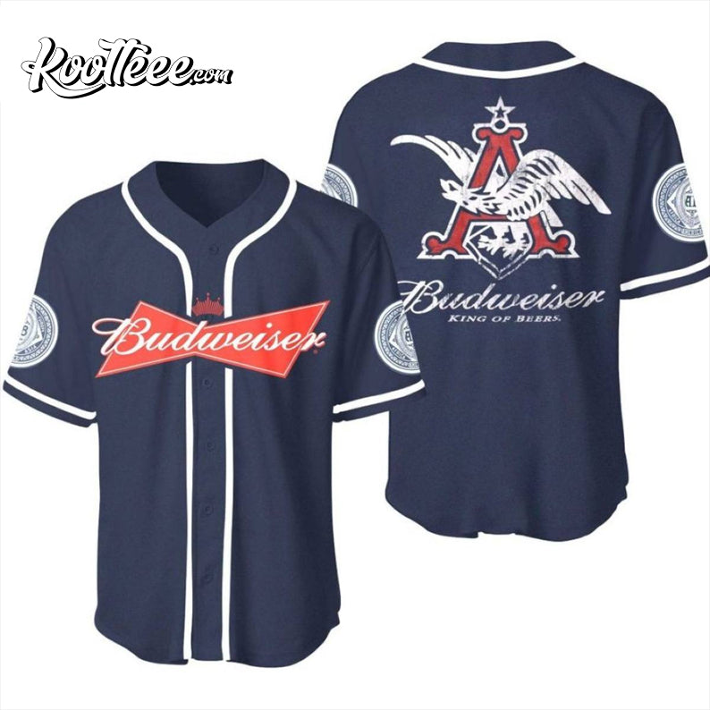 Budweiser King of Beers Baseball Jersey