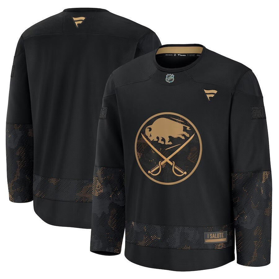 Buffalo Sabres 2024 Military Appreciation Practice Jersey - Black
