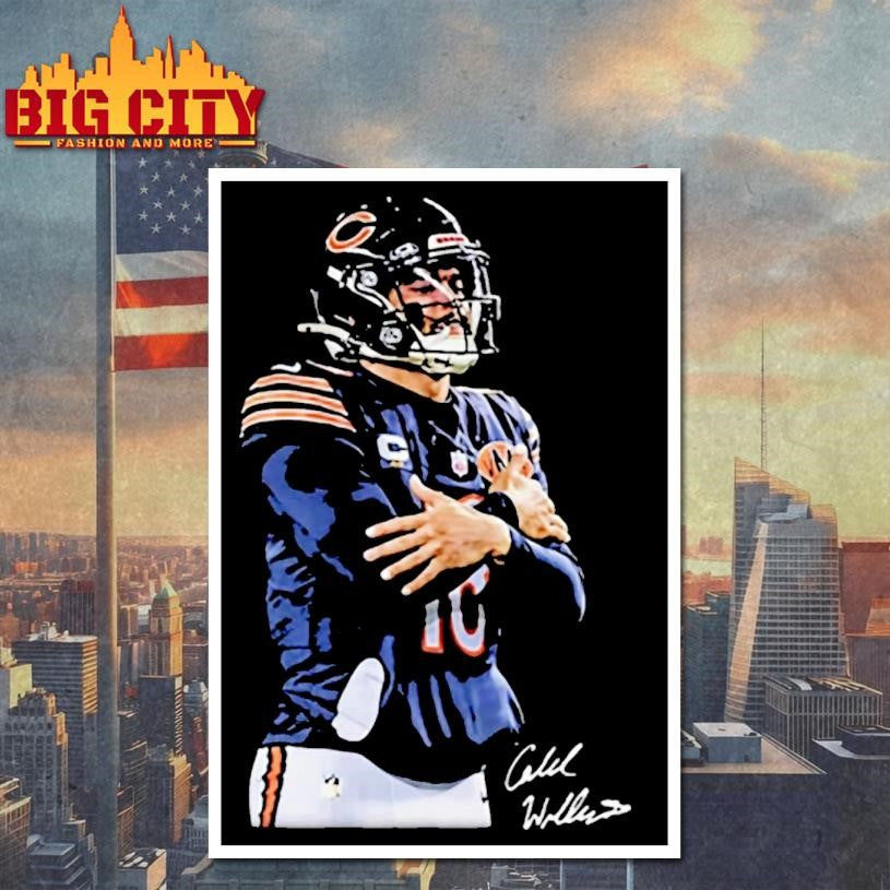 Caleb Williams Cold Chicago Football Shirt