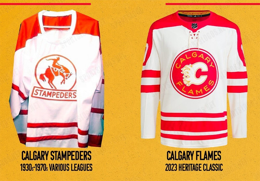 Calgary Flames 2023 Heritage Classic Style 8