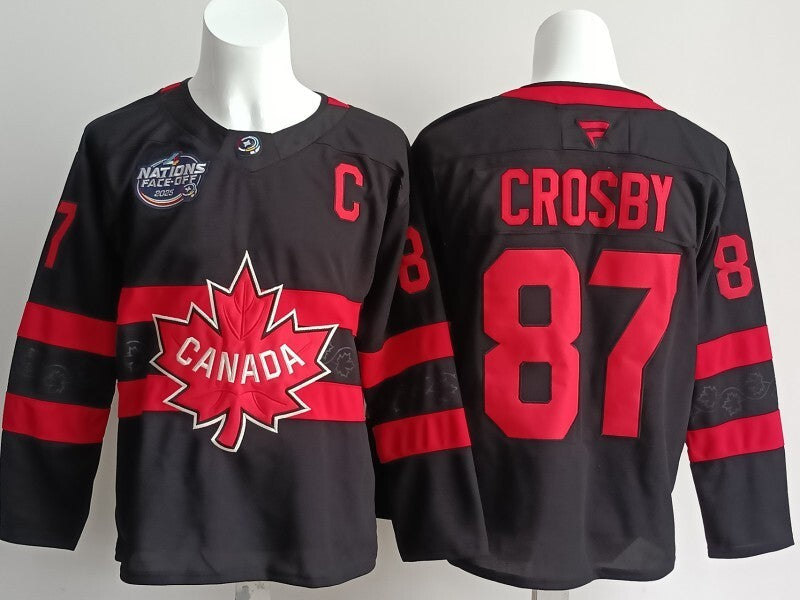 Canada Hockey #87 Sidney Crosby Canada 2026 Winter Olympics Edition Style 2