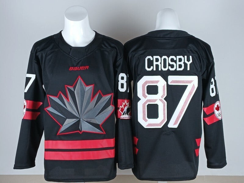 Canada Hockey #87 Sidney Crosby Canada 2026 Winter Olympics Edition Style 5