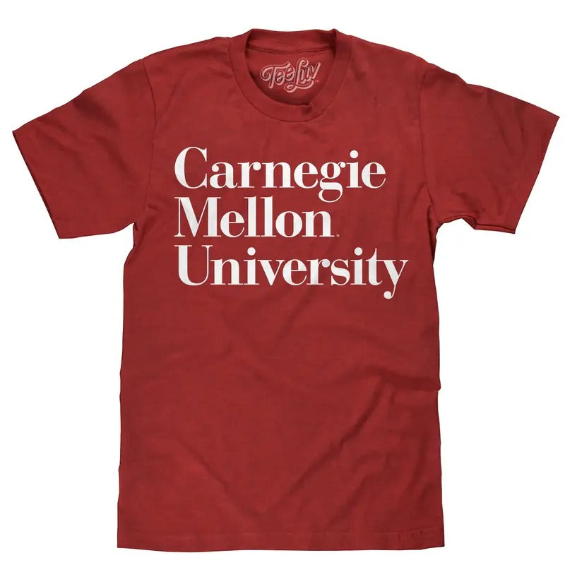 Carnegie Mellon University T-Shirt - Red Hoodie, Sweatshirt | WearSparks.com