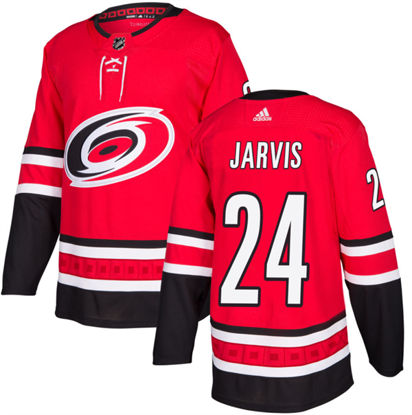Carolina Hurricanes #24 Seth Jarvis Red