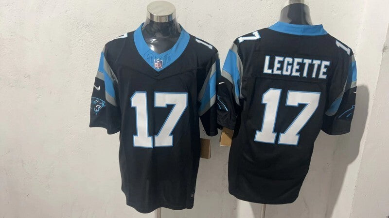 Carolina Panthers #17 Xavier Legette Style 2