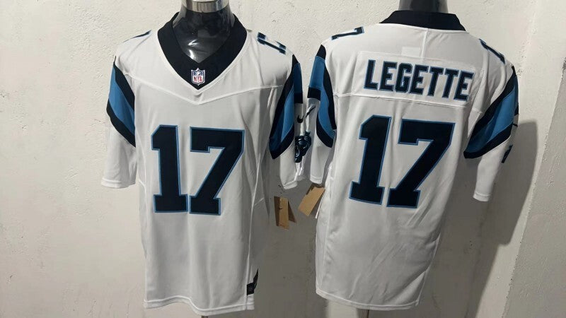 Carolina Panthers #17 Xavier Legette Style 3