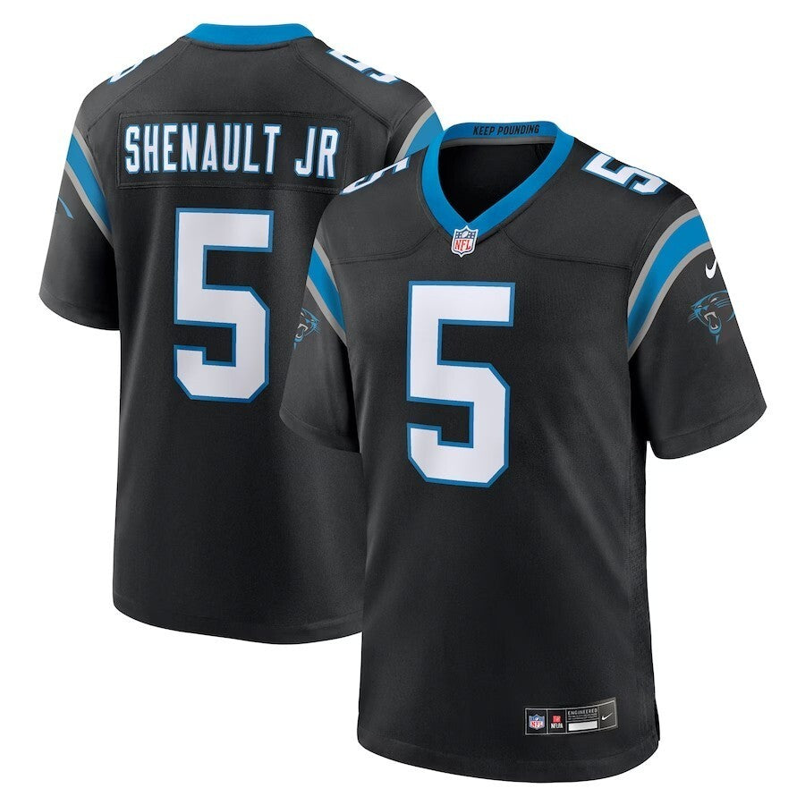 Carolina Panthers #5 Laviska Shenault Jr. Team Game Jersey - Black