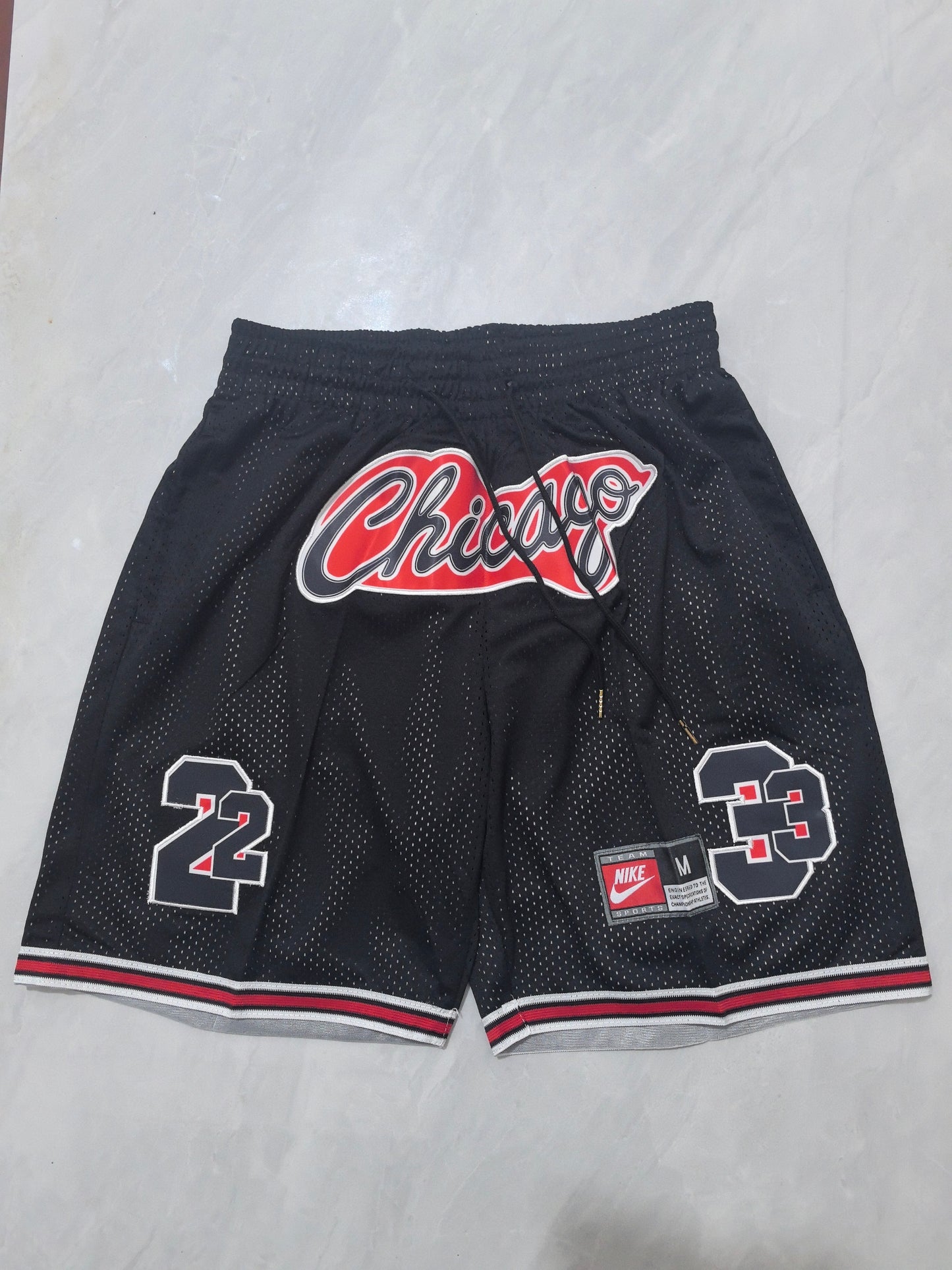 Chicago Bulls Bulls Black Shorts Style 2