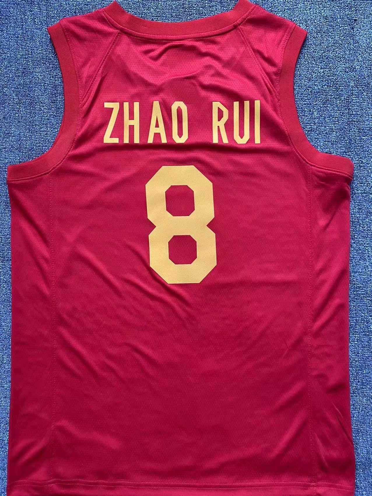 China World Cup Qualifier China Red Style 10